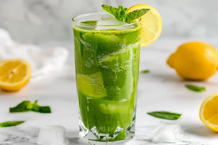 Simple and Quick Matcha Tea Lemonade to Boost Your Wellness Today