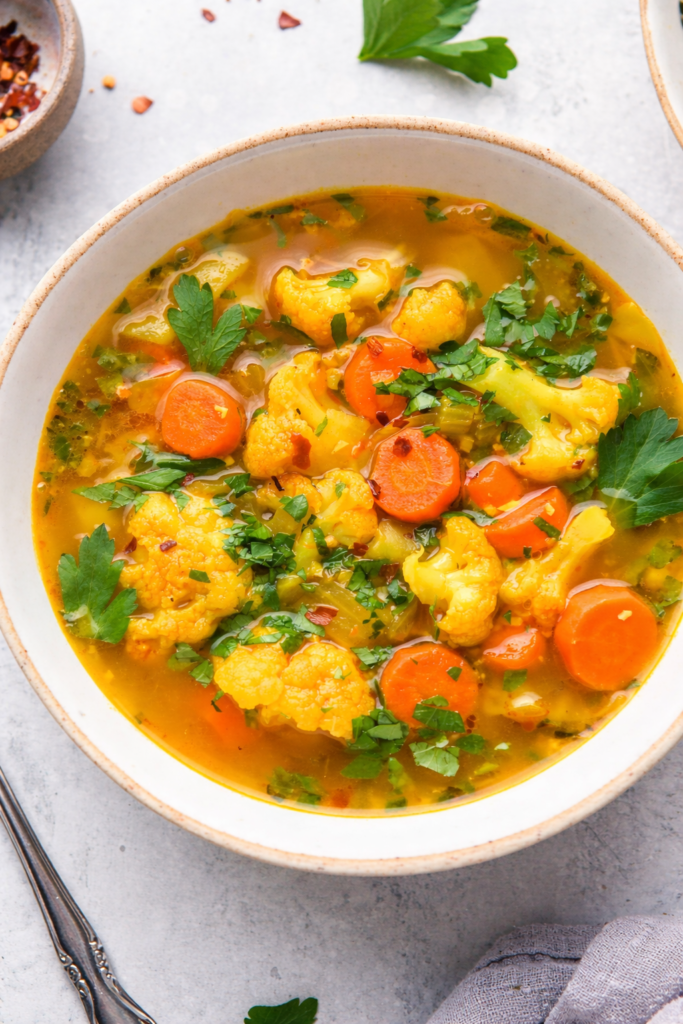 turmeric vegetable soup