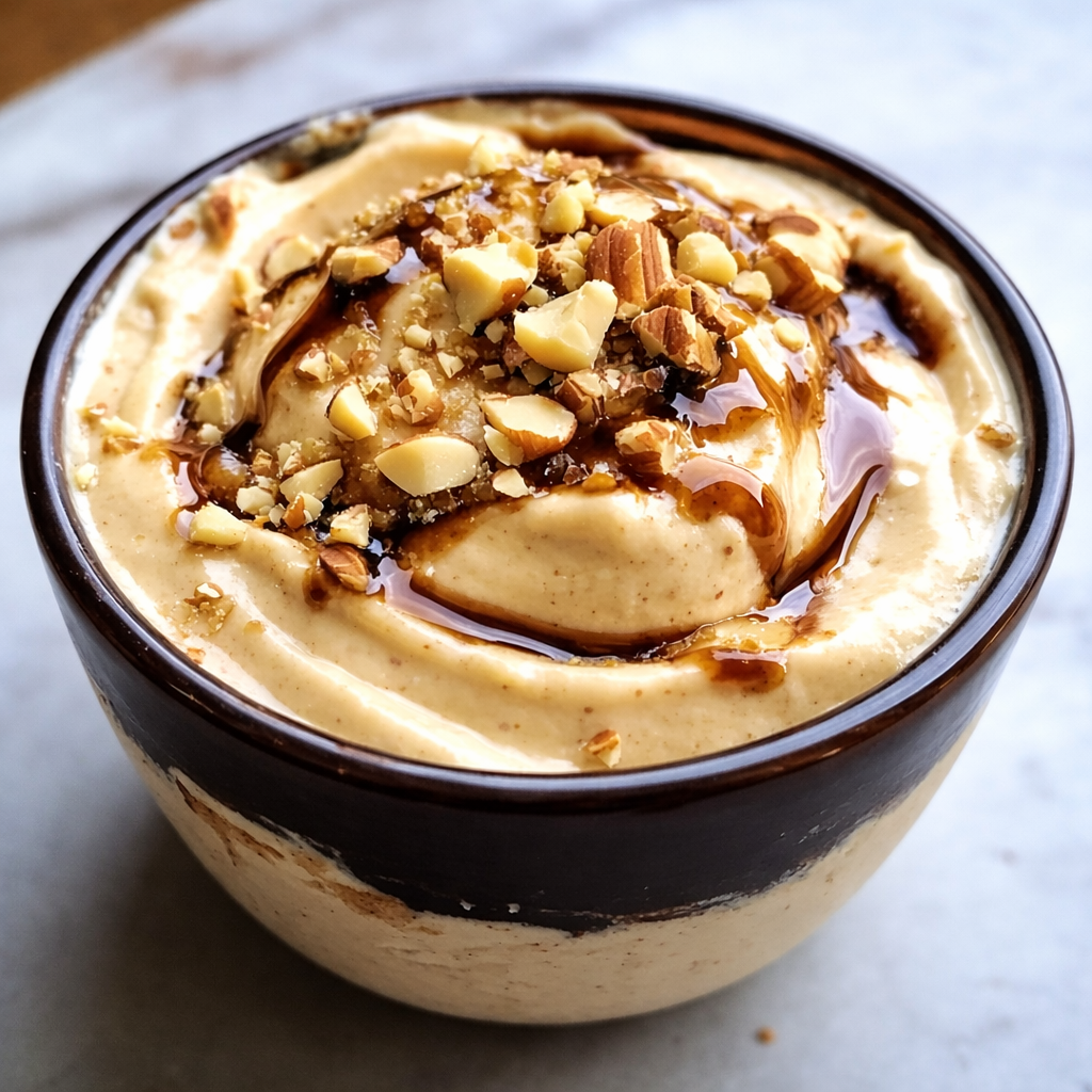 cottage cheese peanut butter mousse