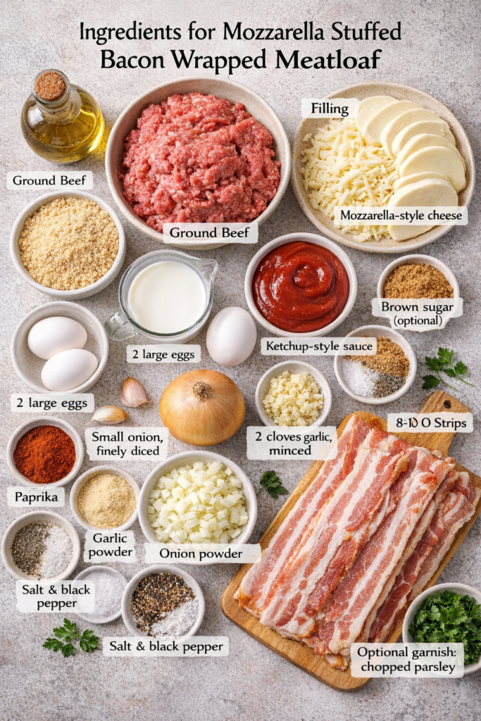 bacon wrapped meatloaf