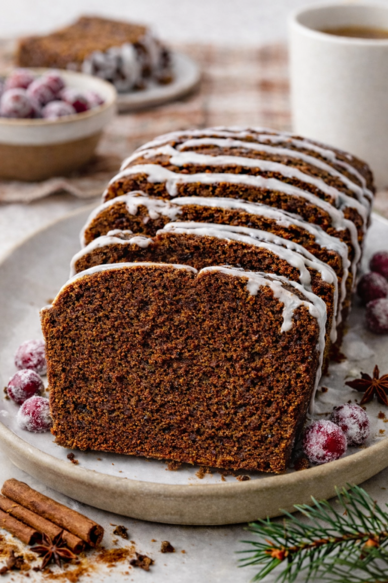Spiced Gingerbread Loaf