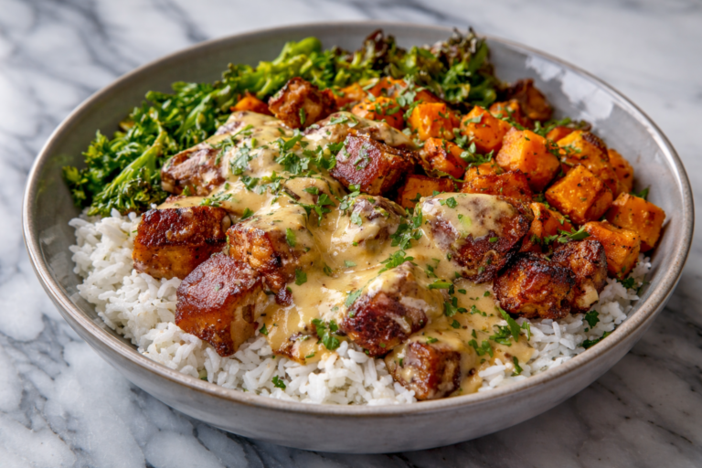 Healthy Chicken Sweet Potato Bowls (High-Protein & Meal Prep Friendly)