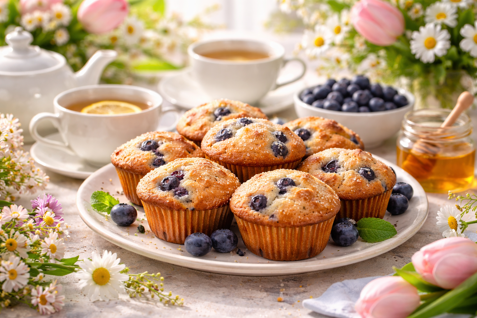 Healthy Muffins for Mother’s Day