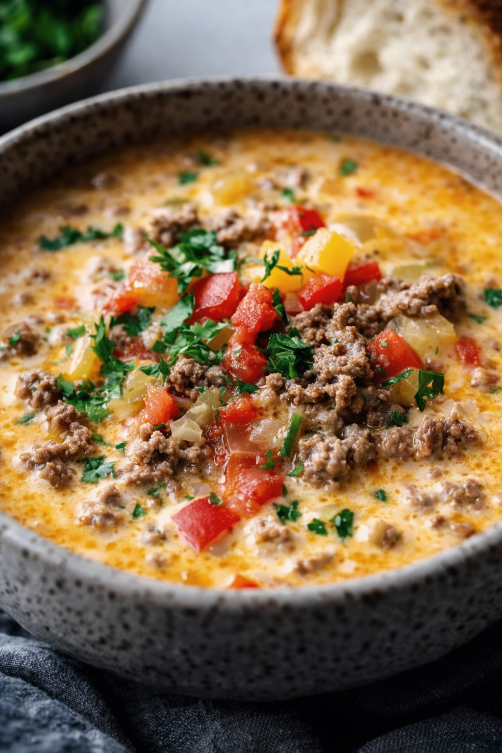 Keto-Beef-Cheeseburger-Soup