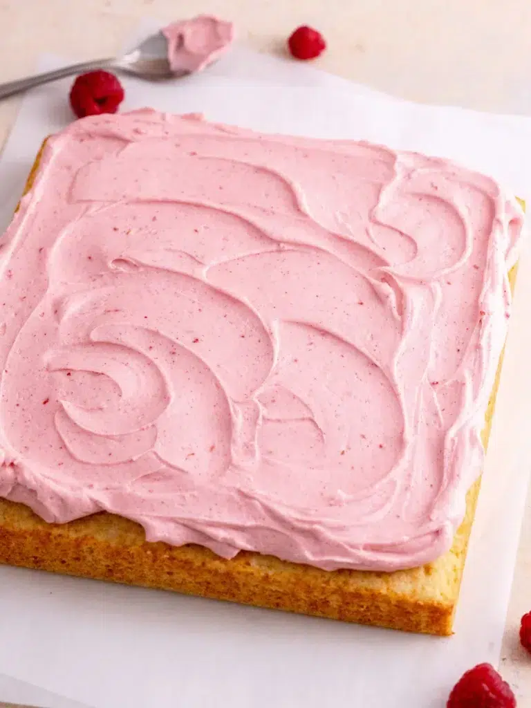 Almond Raspberry Cake