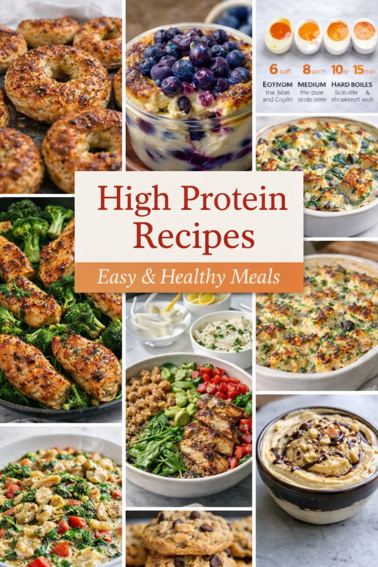 High Protein Recipes