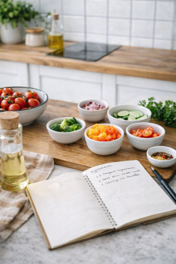 kitchen tips and cooking basics preparation setup