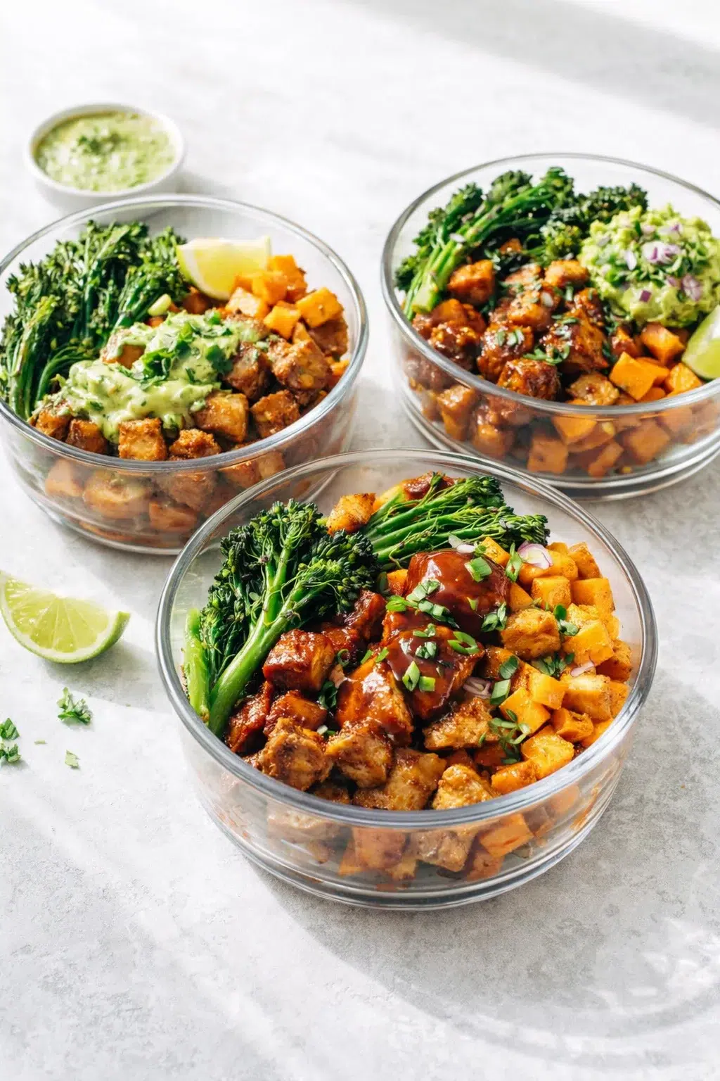 variations-placeholder.png Variation ideas for Sheet Pan Chicken and Sweet Potato Meal Prep shown in a styled layout