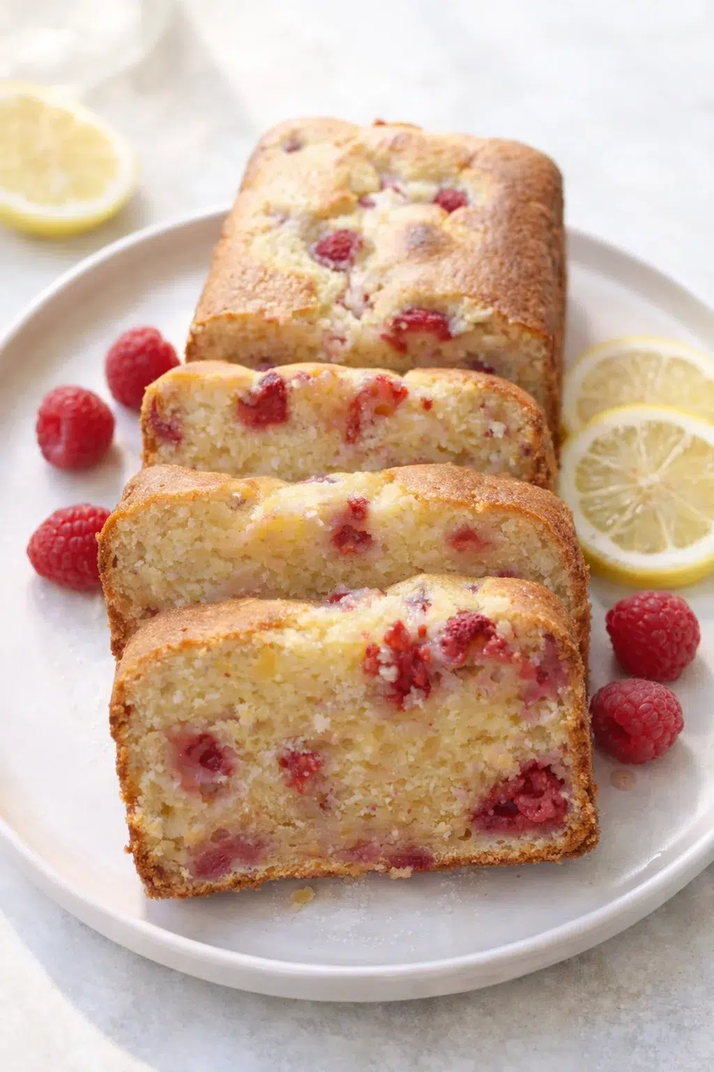 intro_final_dish-placeholder.png Final plated Raspberry Lemon Loaf Cake served as a hero shot