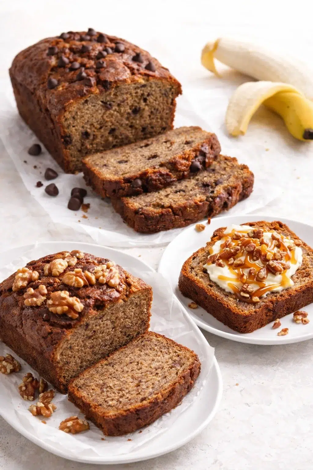 variations-placeholder.png Variation ideas for JB's Banana Bread shown in a styled layout