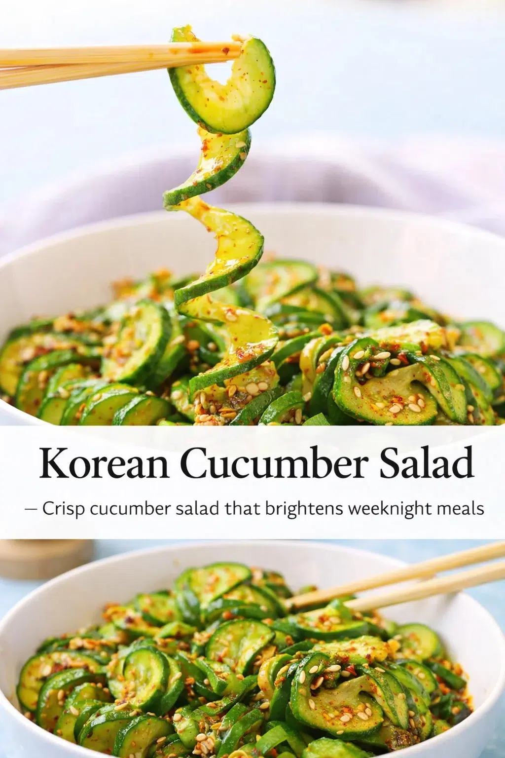 pre_faq_pinterest-placeholder.png Pinterest-style image for Korean Cucumber Salad with centered text overlay