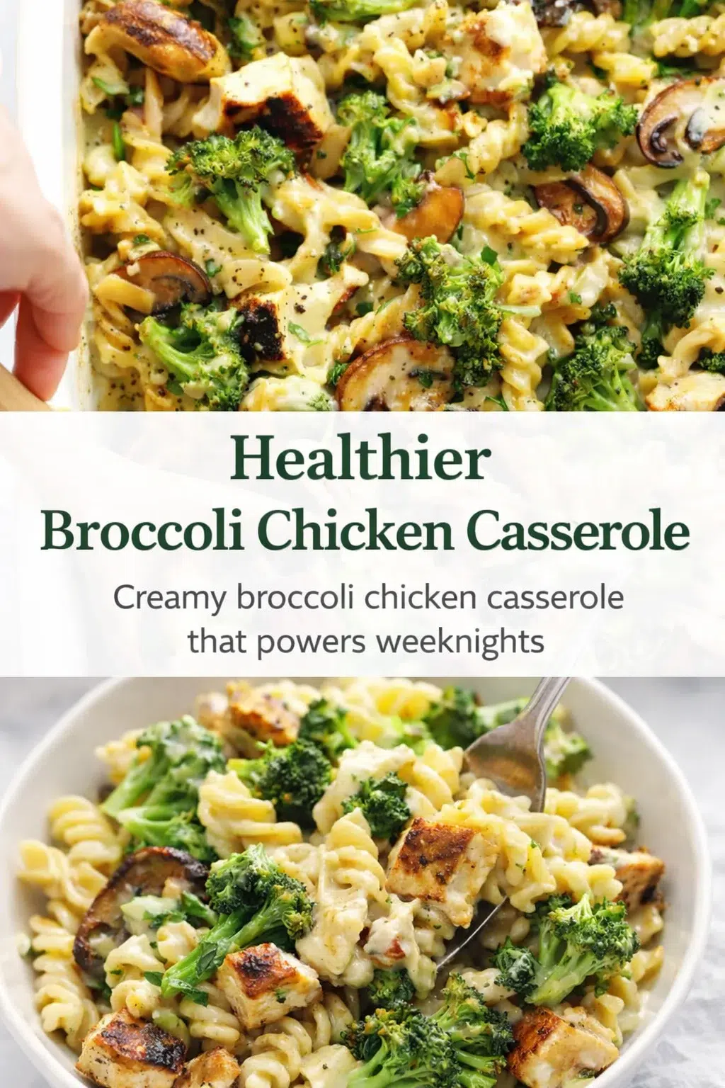 pre_faq_pinterest-placeholder.png Pinterest-style image for Healthier Broccoli Chicken Casserole with centered text overlay
