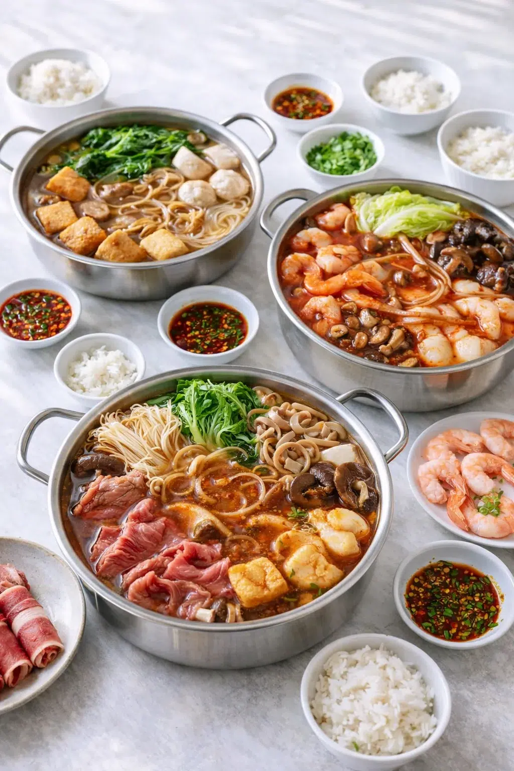 variations-placeholder.png Variation ideas for Chinese Hot Pot at Home shown in a styled layout