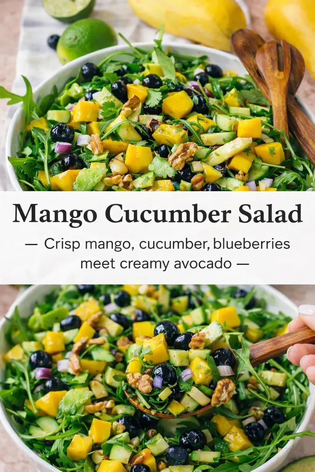 pre_faq_pinterest-placeholder.png Pinterest-style image for Mango Cucumber Salad with Blueberries and Avocado with centered text overlay