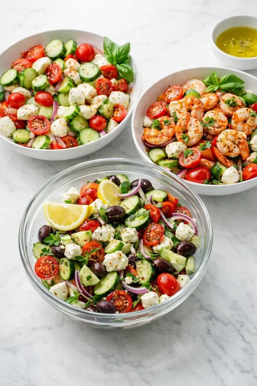 variations-placeholder.png Variation ideas for Fresh Cucumber Caprese Salad shown in a styled layout