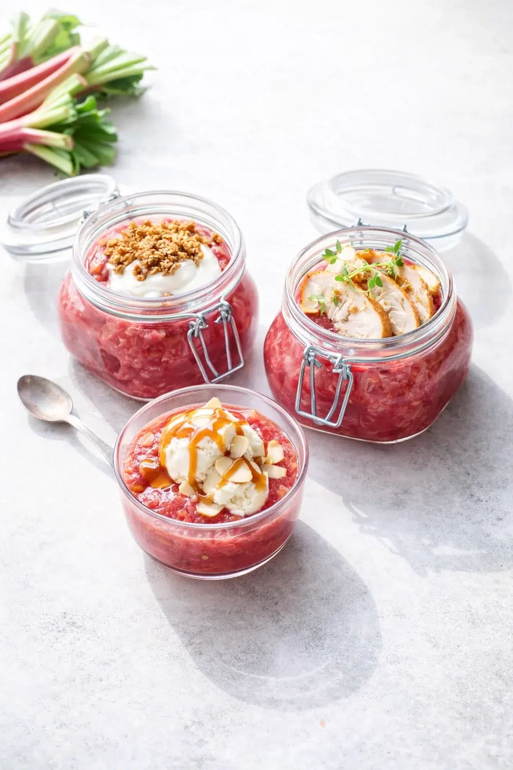 variations-placeholder.png Variation ideas for Easy Rhubarb Compote Recipe shown in a styled layout