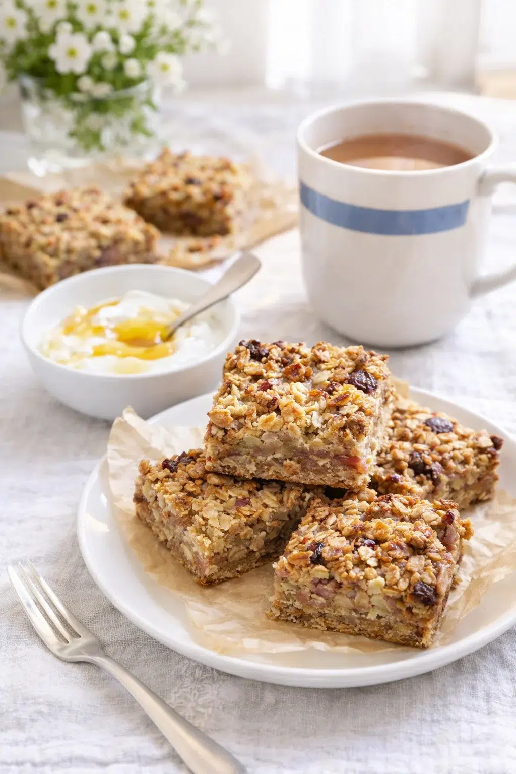 closing_final_dish-placeholder.png Alternative angle of Easy Rhubarb Bars served with a pairing