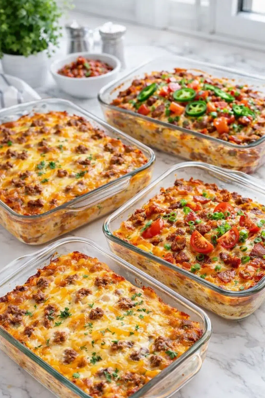 variations-placeholder.png Variation ideas for Quick & Easy Crescent Roll Breakfast Casserole shown in a styled layout