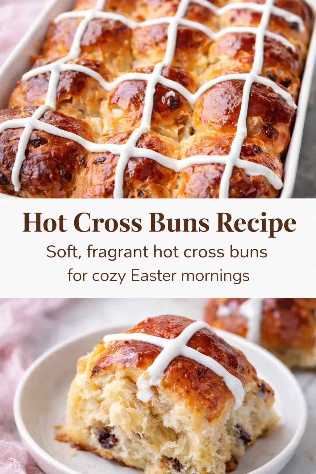 pre_faq_pinterest-placeholder.png Pinterest-style image for Hot Cross Buns Recipe with centered text overlay
