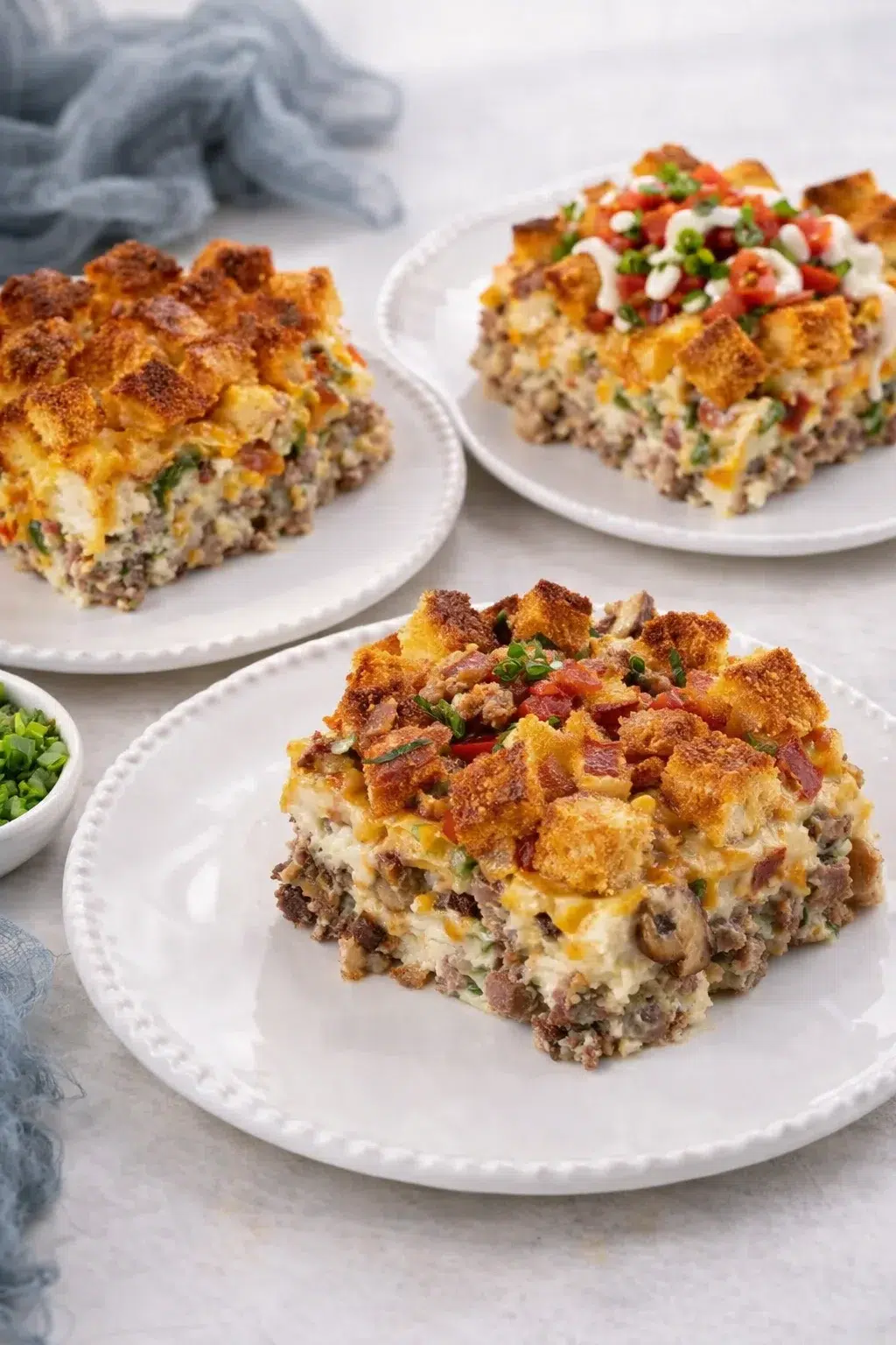 variations-placeholder.png Variation ideas for Easy Sausage and Egg Casserole shown in a styled layout