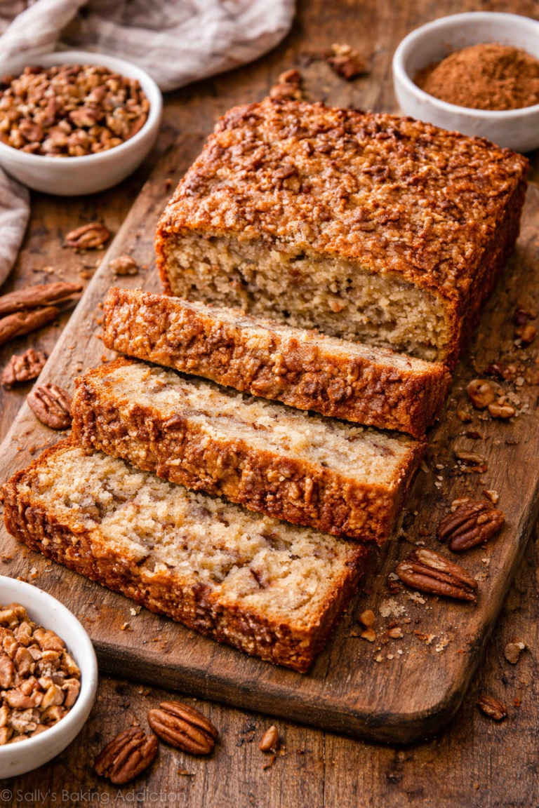 Sweet Alabama Pecan Bread (Moist & Easy Recipe)