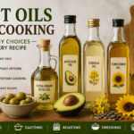 Best oils for cooking including olive oil avocado oil sunflower oil and peanut oil